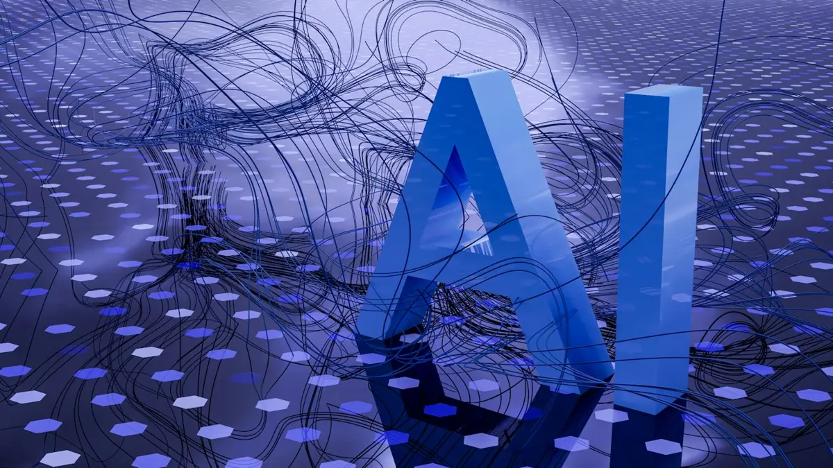 Abstract illustration of artificial intelligence